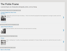 Tablet Screenshot of fickleframe.com